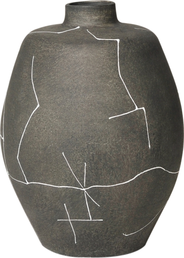 Tallulah vaas - Grijs