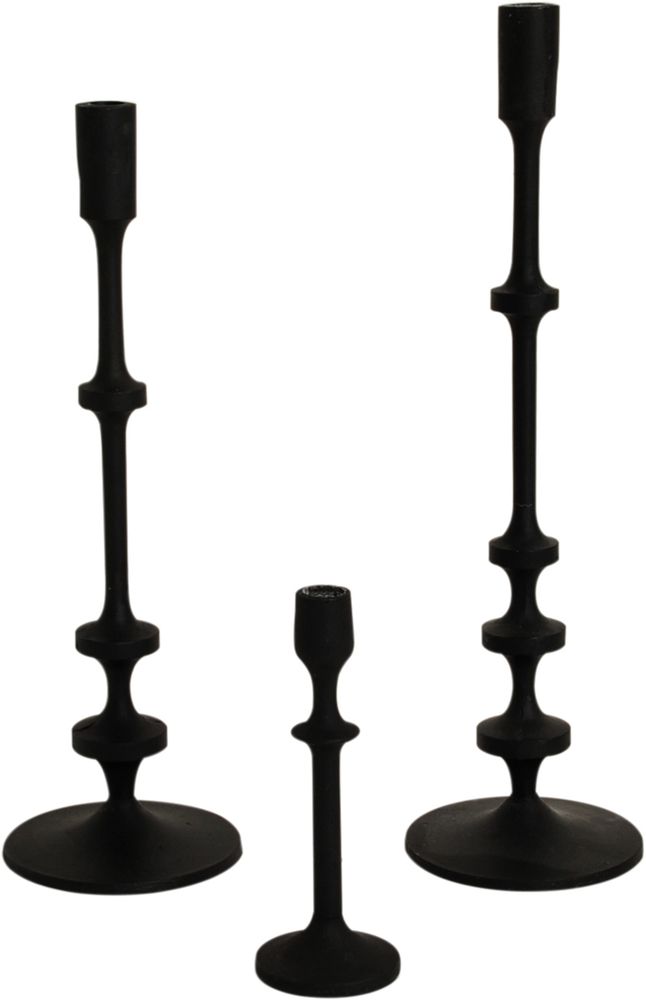 Corinna ljusstake set om 3 st ljusstakar