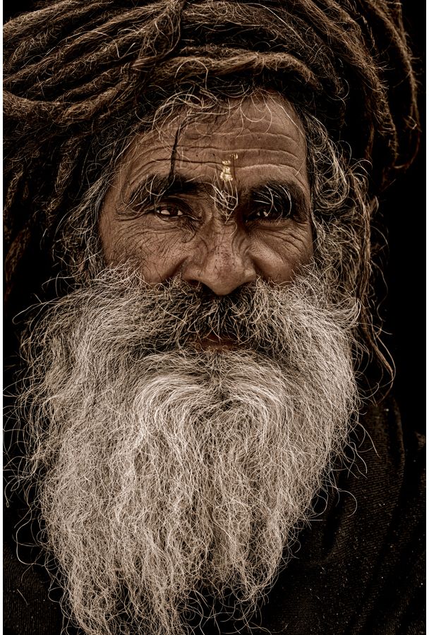 Glasschilderij - De Mysticus - 70x100 cm