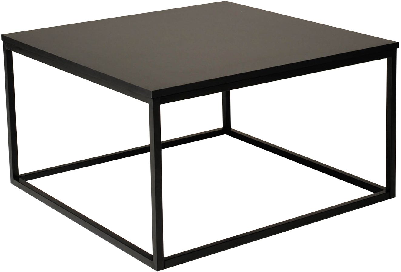 Raven salontafel 80x80 - Zwart