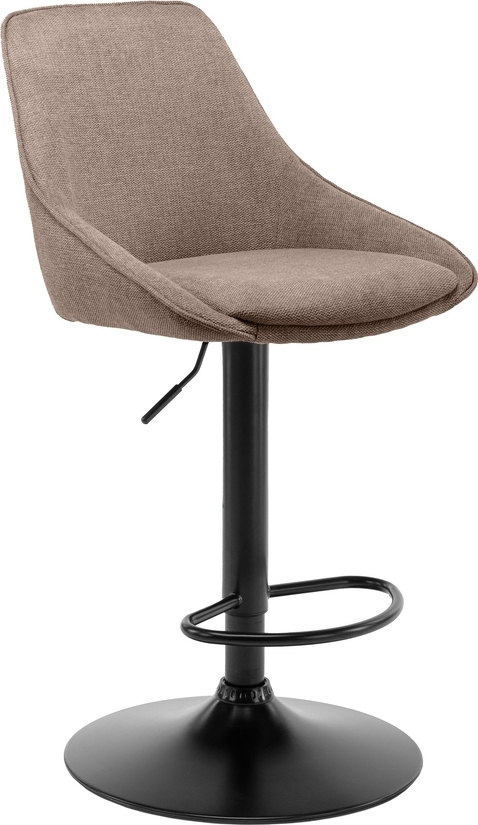 Parade barstol med gaslift - Brun