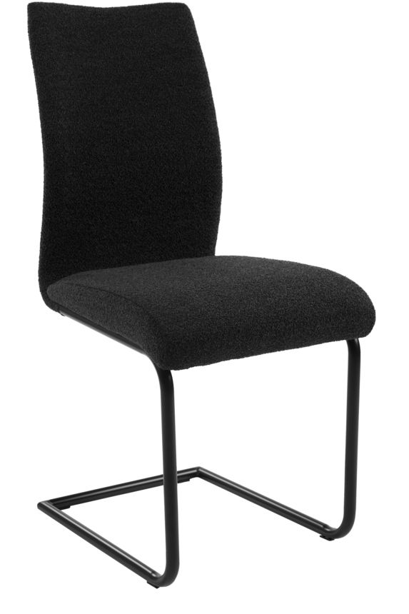 Lina matstol - Svart boucletyg
