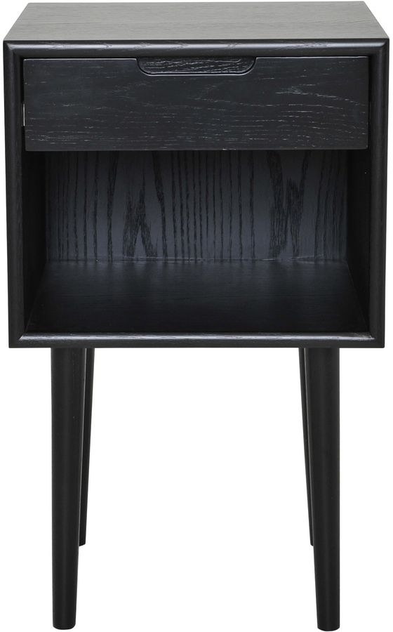 Emma nachtkastje XL - Zwart eikenfineer Emma nachtkastje XL - Zwart eikenfineer