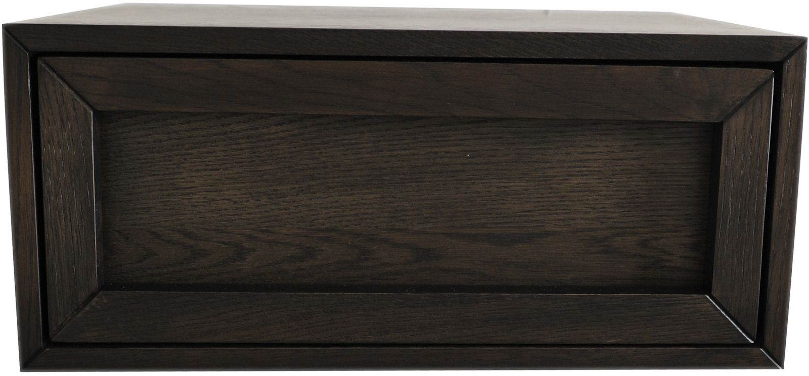 Isak wandhangend nachtkastje - Bruin eikenfineer