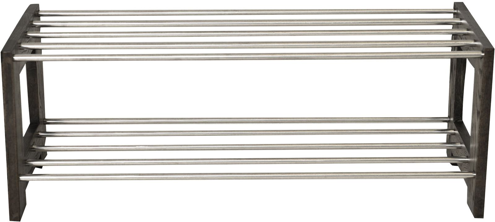 Frikk skohylla - Brunlackerad ek