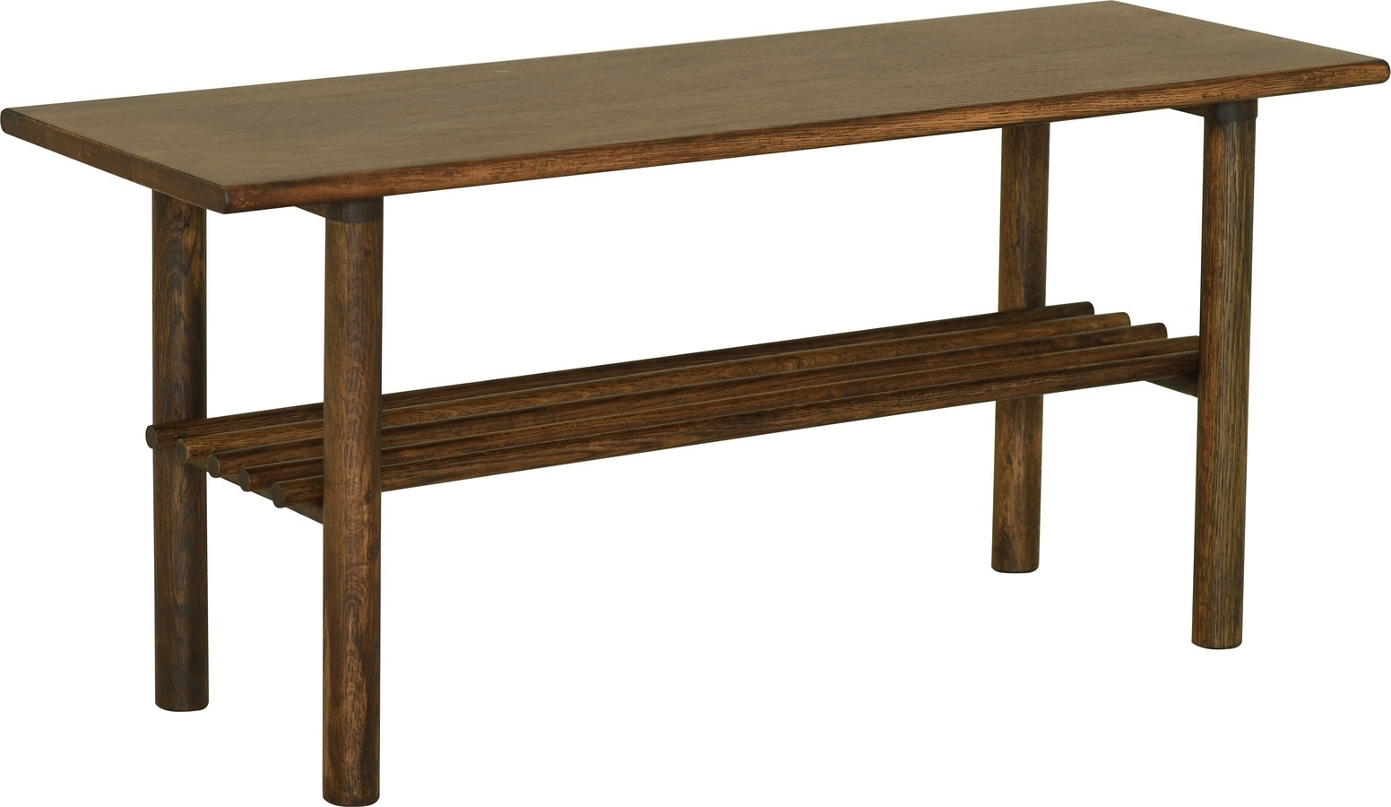 Circusbank - Bruin gelakt eikenhout