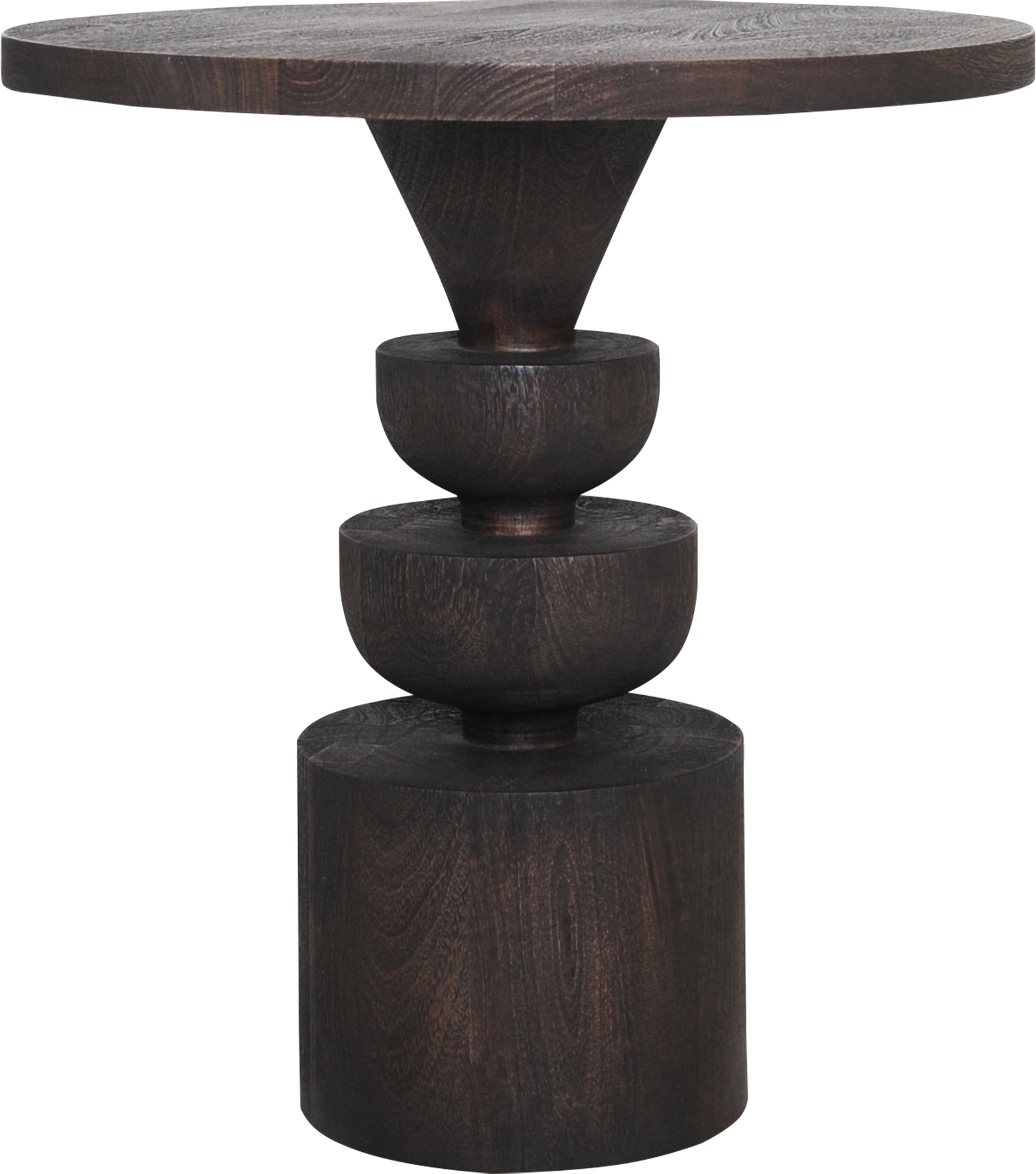 Tabla sidobord �47,5 cm - Brunlackat mangotr�