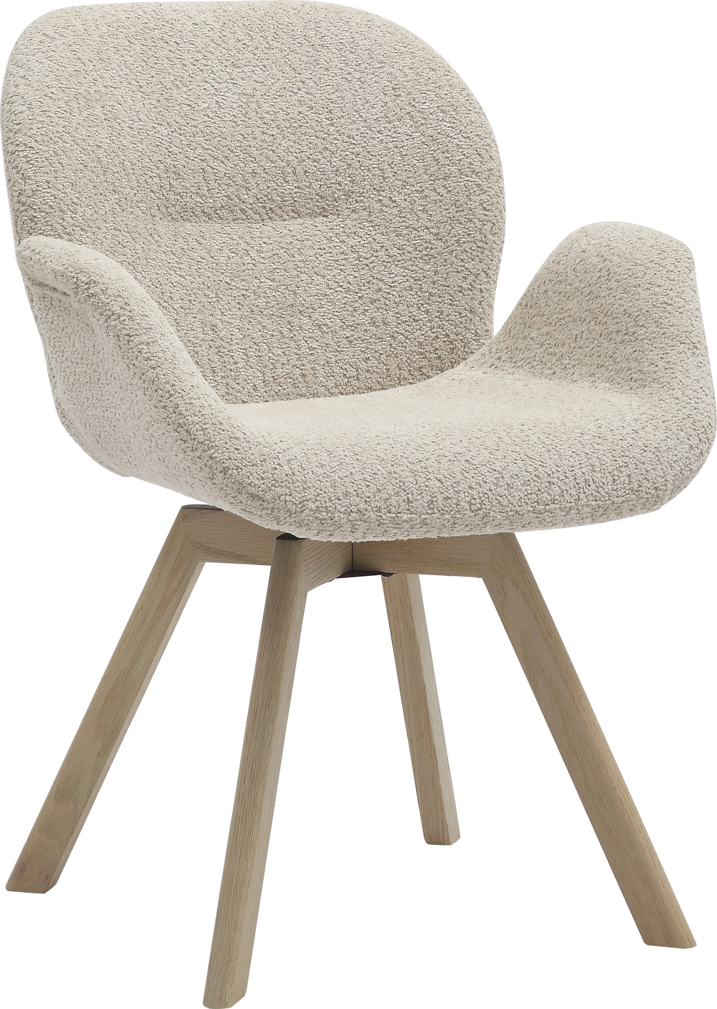Bjerke matstol - Beige/vitpigmenterad lackad ek Bjerke matstol - Beige/vitpigmenterad lackad ek