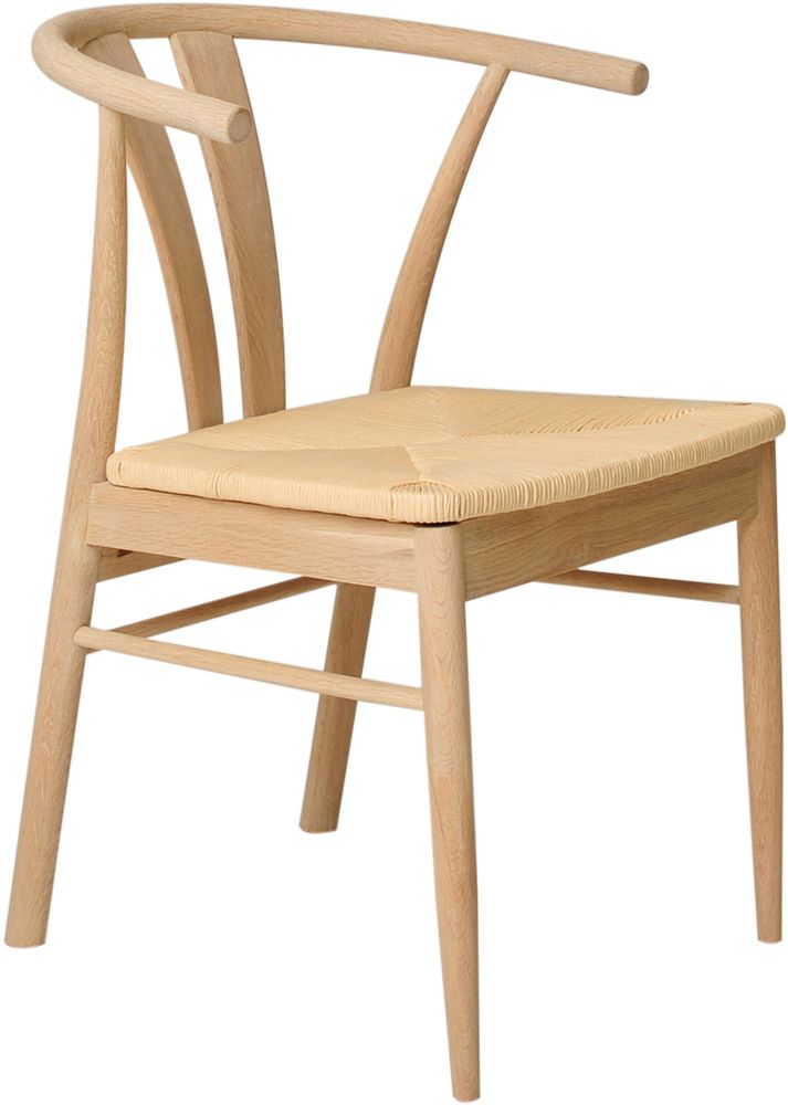 Chiba matstol i whitewash