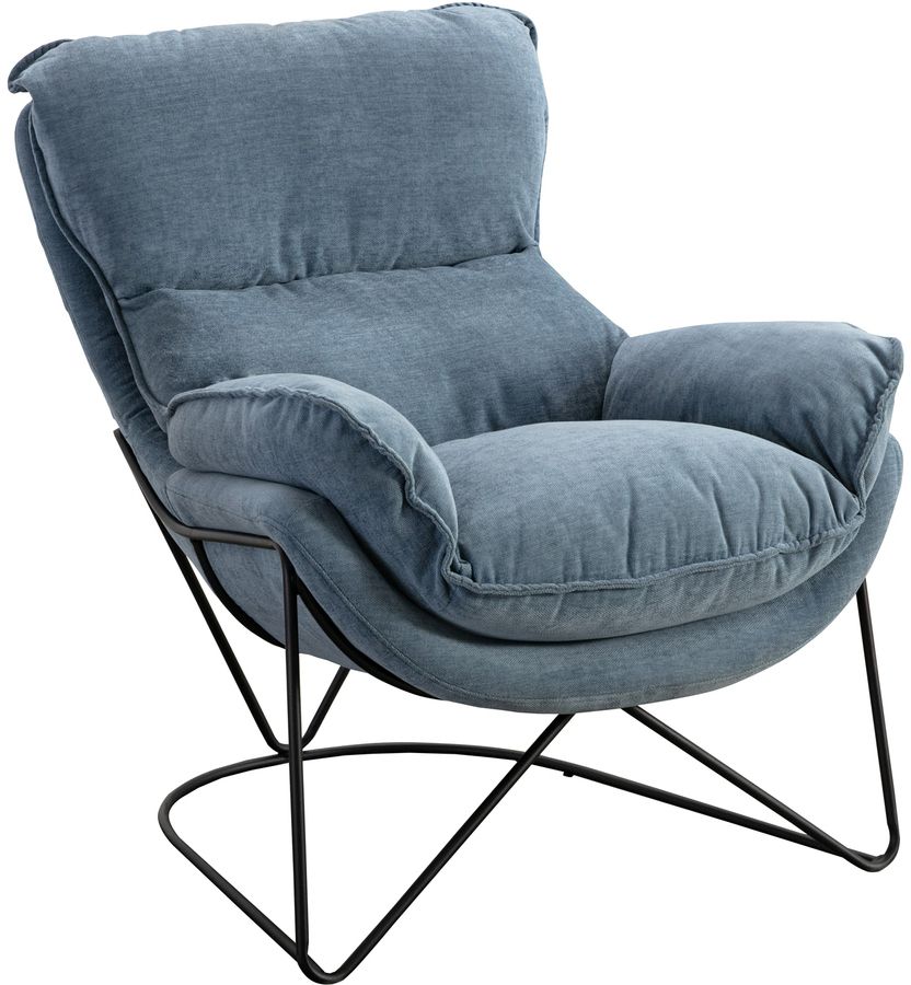 Bray fauteuil - Washed Denim
