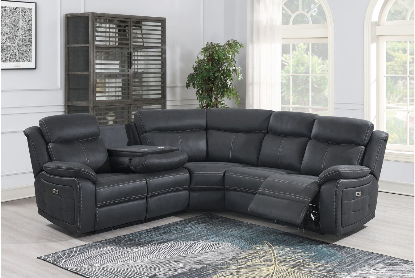 Teddy reclinerh�rnsoffa el - Gr�