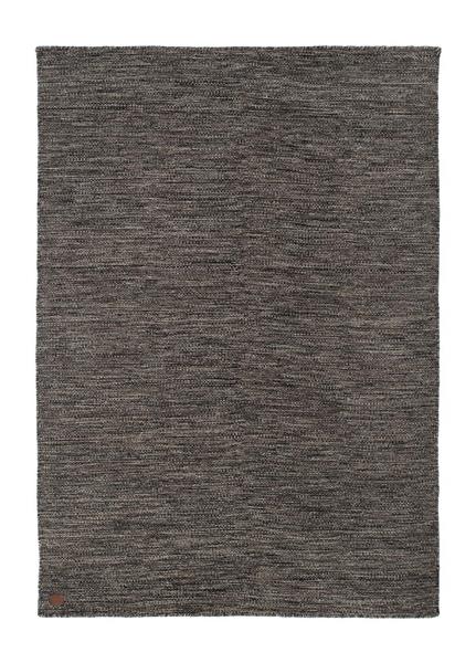 Wollen vloerkleed Tamela - Antraciet