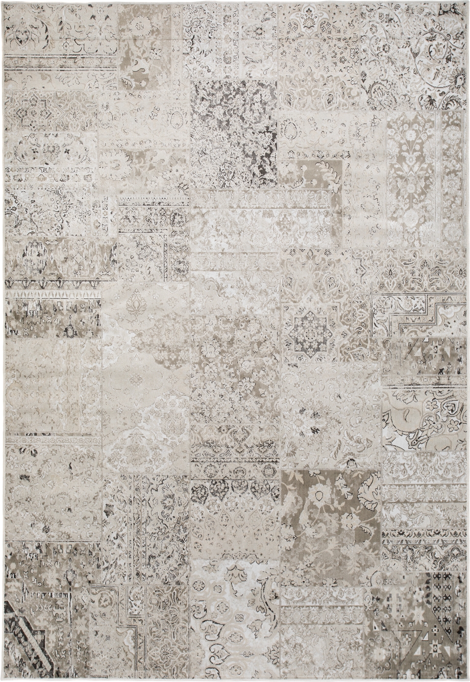 Viskosmatta Casablanca Patch - Silver