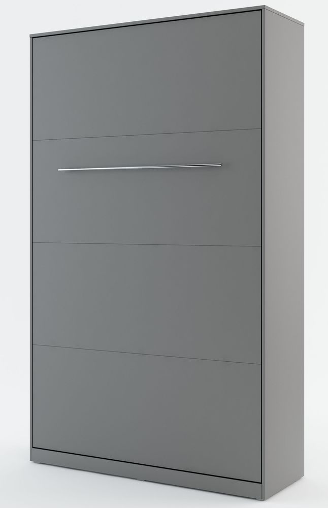 Nachtkastje compact living Verticaal (120x200 cm opklapbed) - Grijs