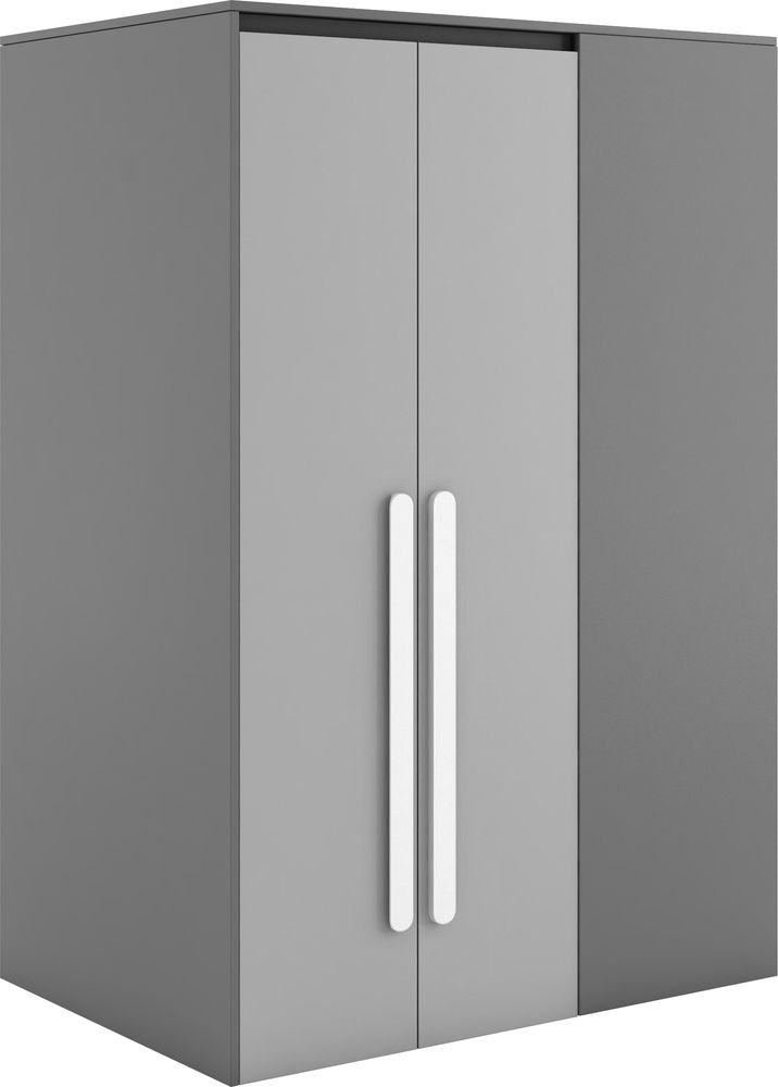 Pauline barngarderob - Graphite/grå - Vänstervänd Pauline barngarderob - Graphite/grå - Vänstervänd