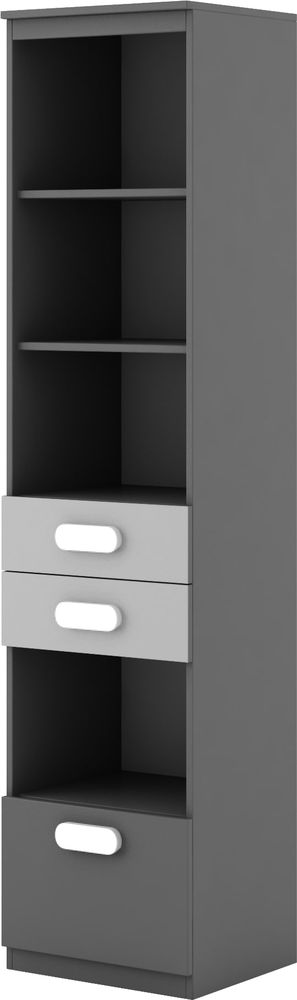 Pauline bokhylla - Graphite/gr�