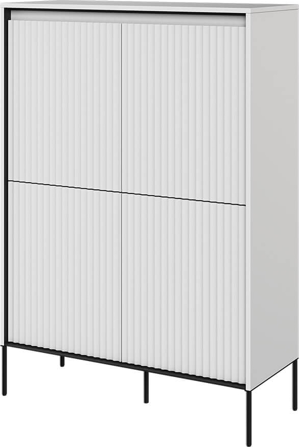 Trend sk�p H140 cm - Vit/svart