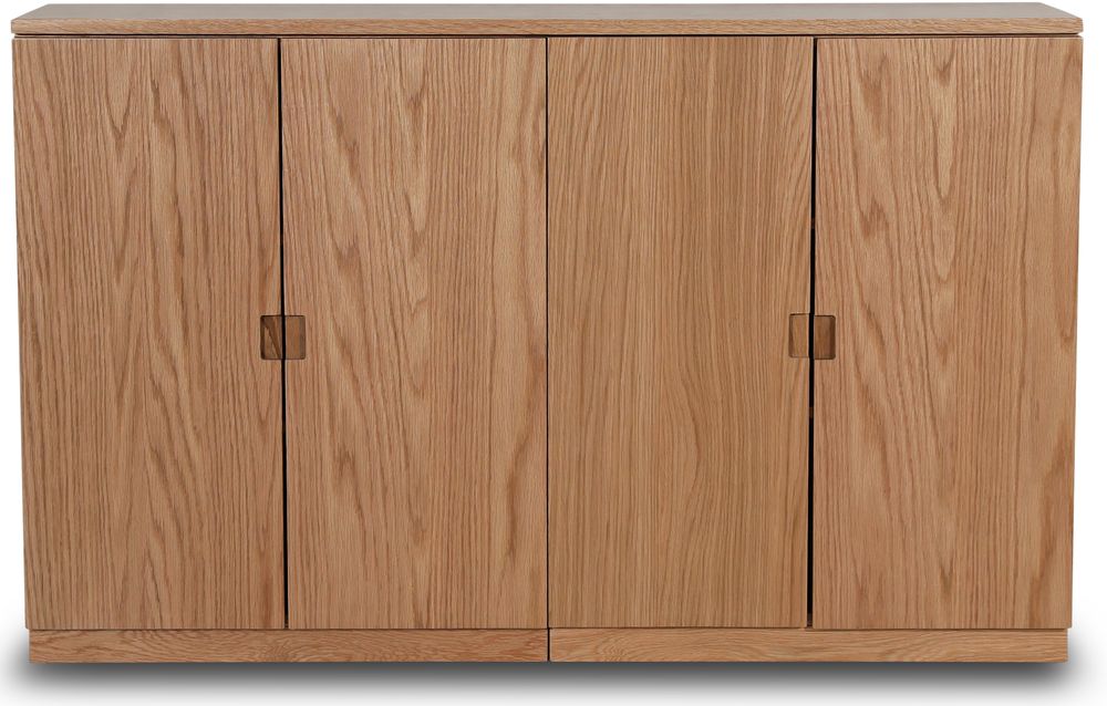 Level sideboard i oljad ek med sl�ta d�rrar B140 cm