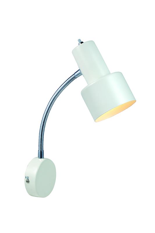 Glommen V�gglampa - Vit