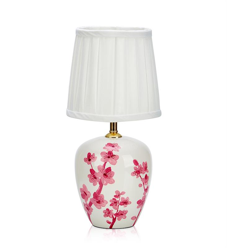 Cherry Bordslampa 33 - Vit/Rosa Cherry Bordslampa 33 - Vit/Rosa