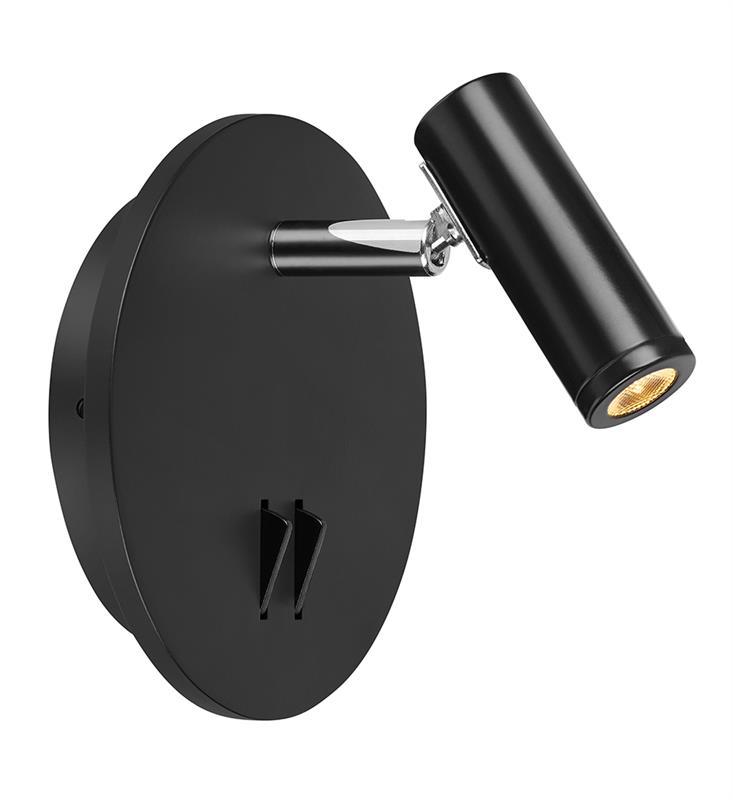 Palma v�gglampa - Svart