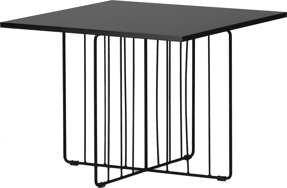 Dayton soffbord 60 x 60 cm - Svart