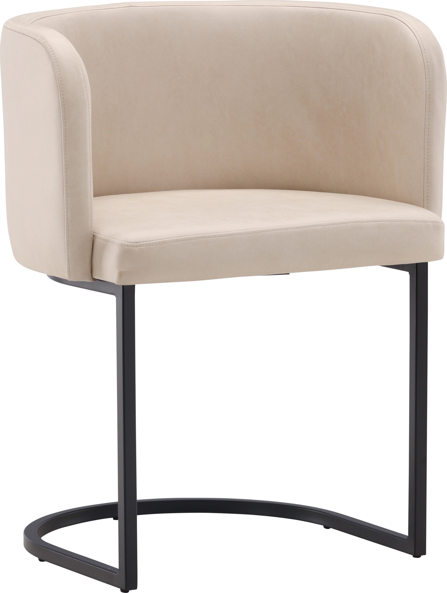 Simrishamn karmstol - Beige/svart