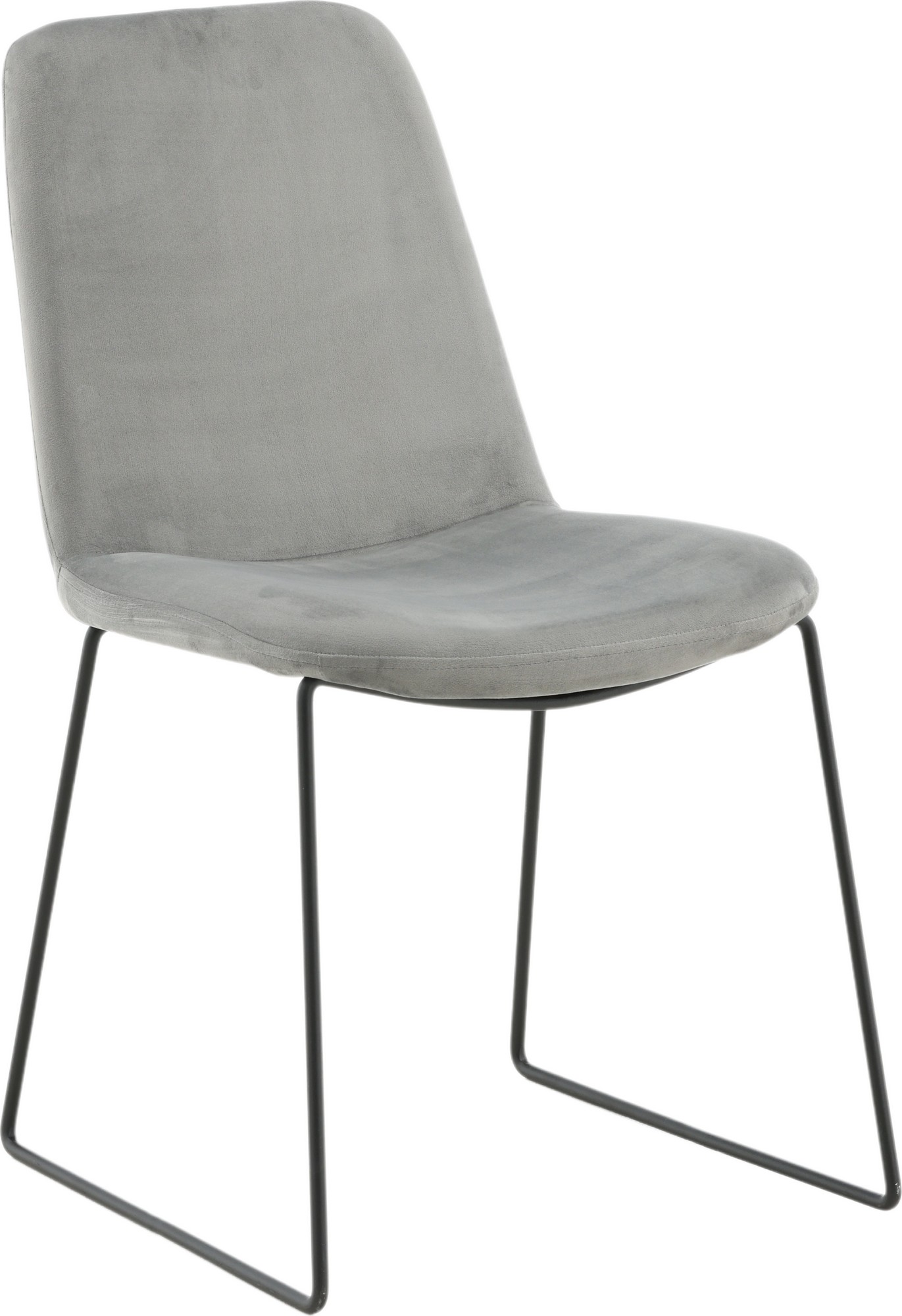 Minnie matstol - Grå sammet Minnie matstol - Grå sammet