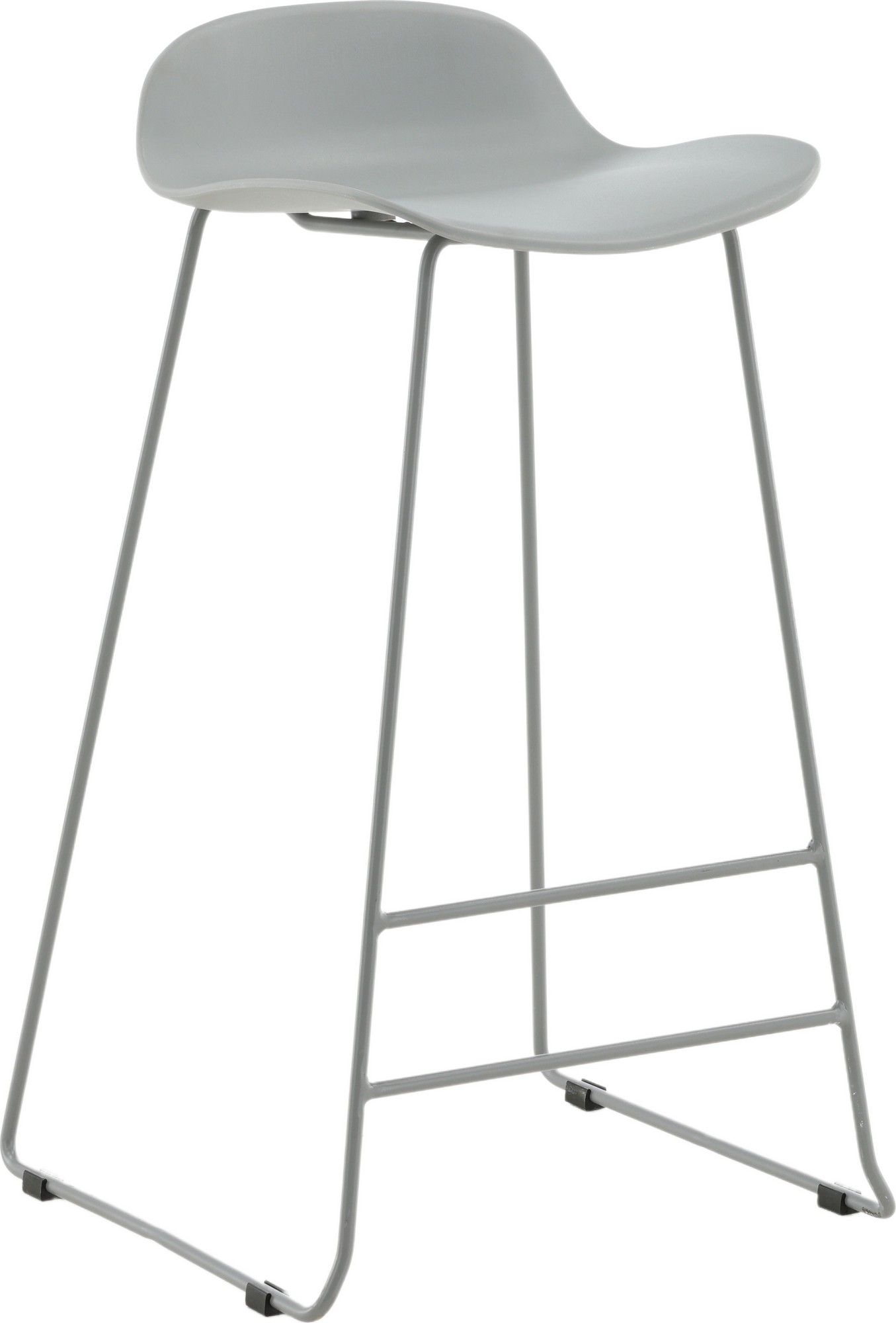 Svall barstol - Grå plast Svall barstol - Grå plast