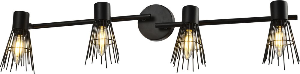 Nysttra vgglampa 4 - Svart