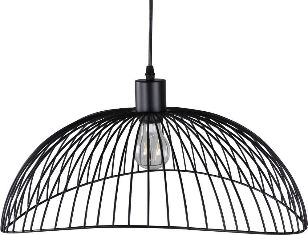 N�tthult taklampa 34 cm - Svart