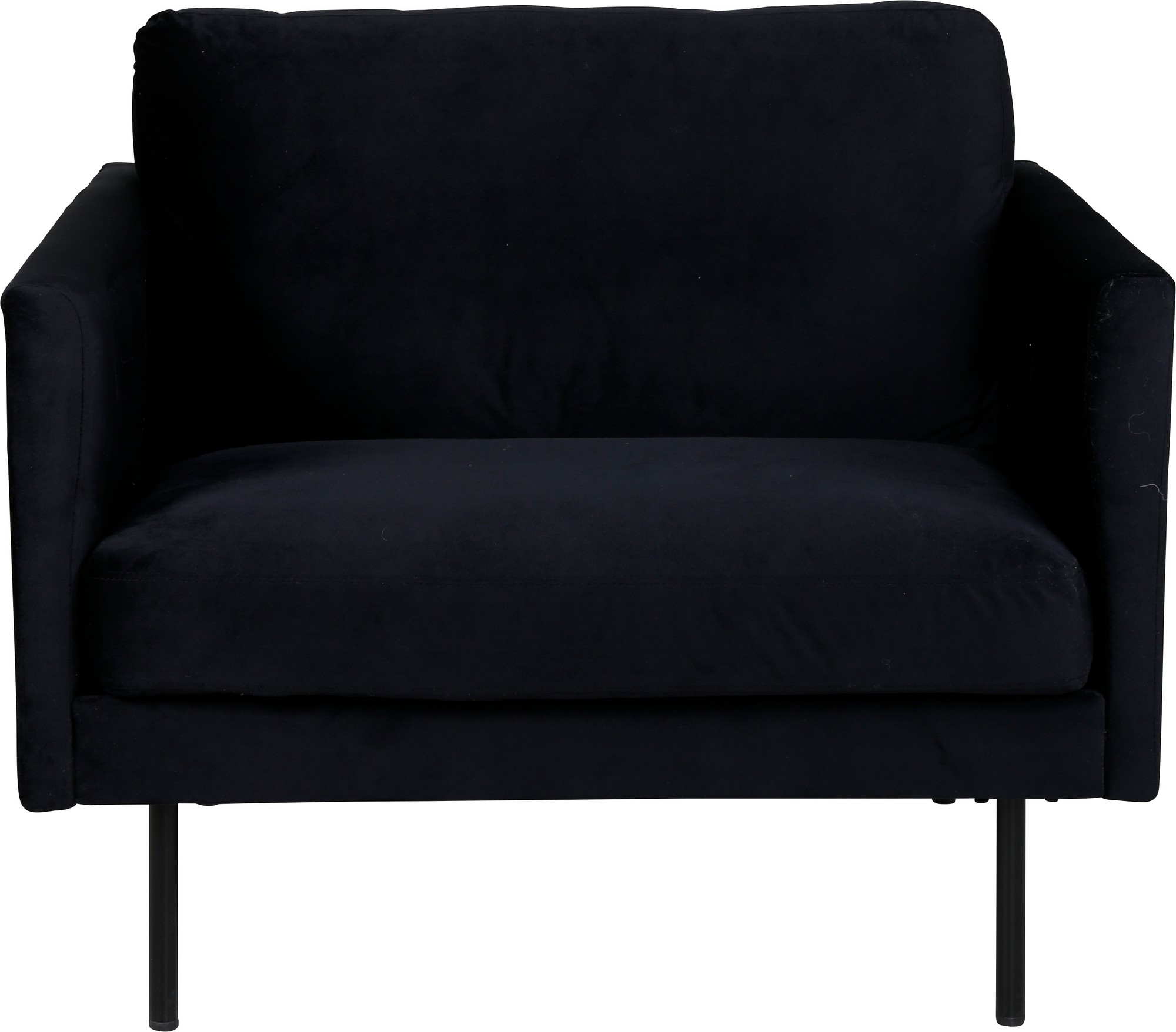 Eden fåtölj - Svart sammet Eden fåtölj - Svart sammet