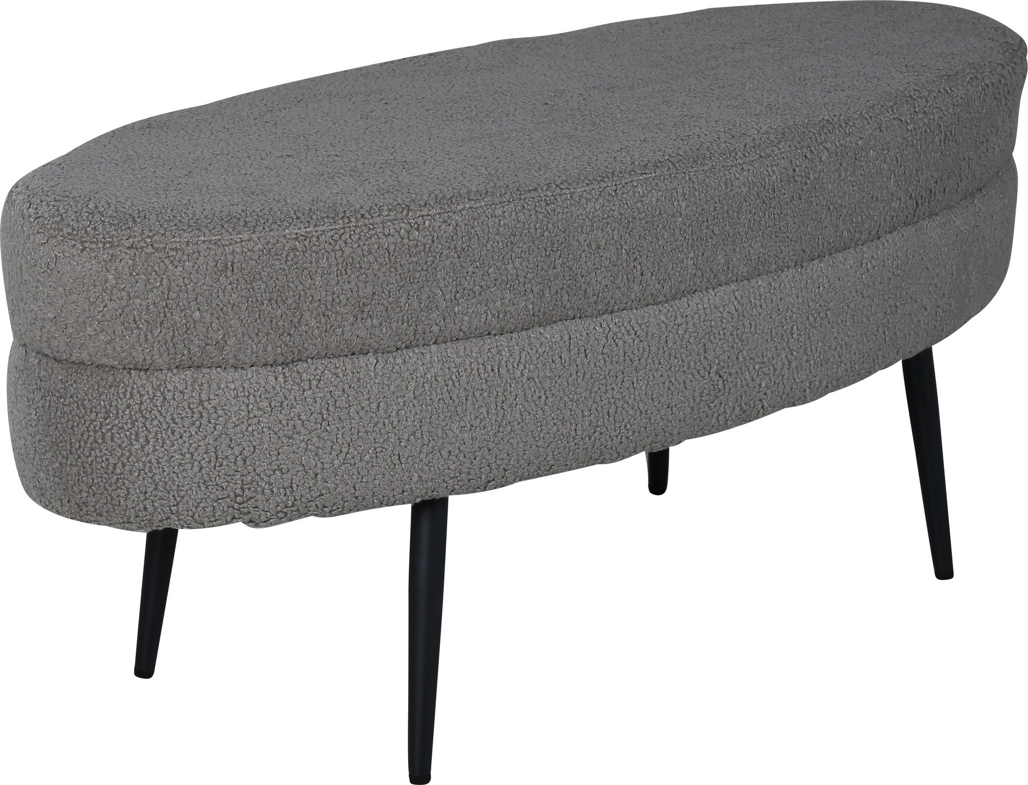 Rino sittpuff - Grbeige teddy