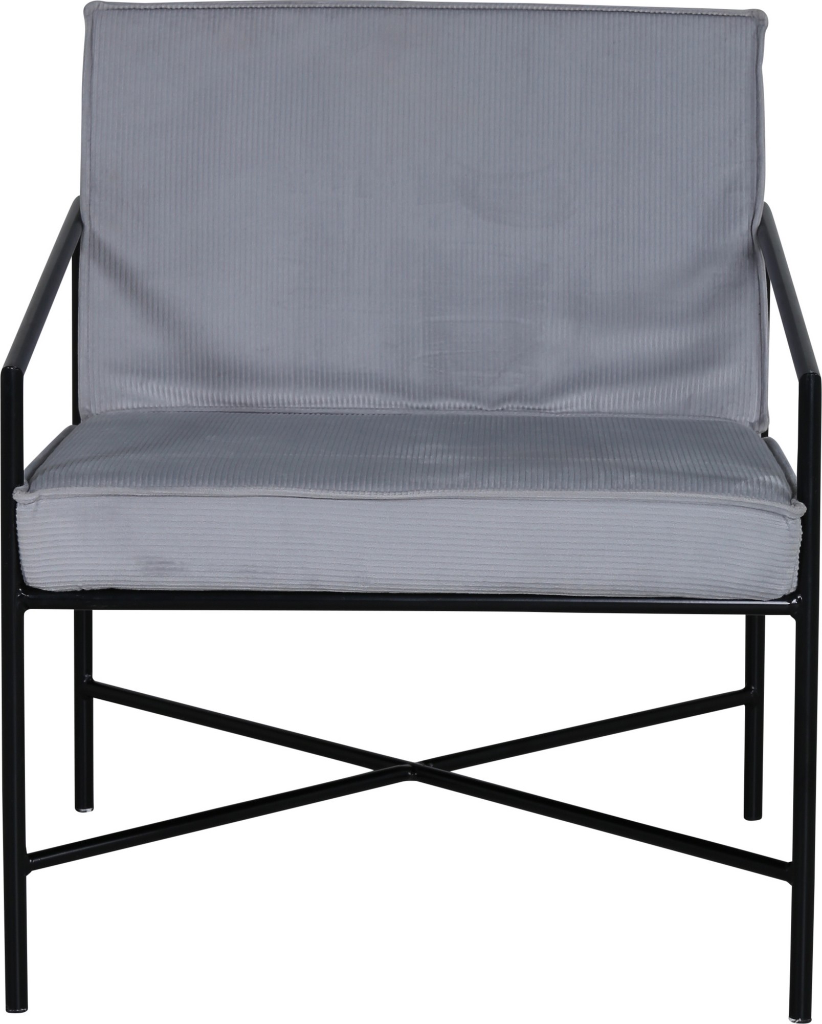 Tetra fauteuil - Grijs corduroy