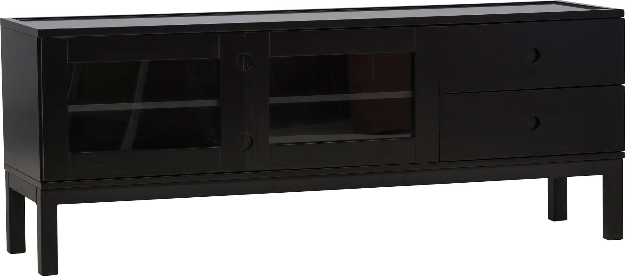 Alcoa TV-meubel 150 cm - Zwart