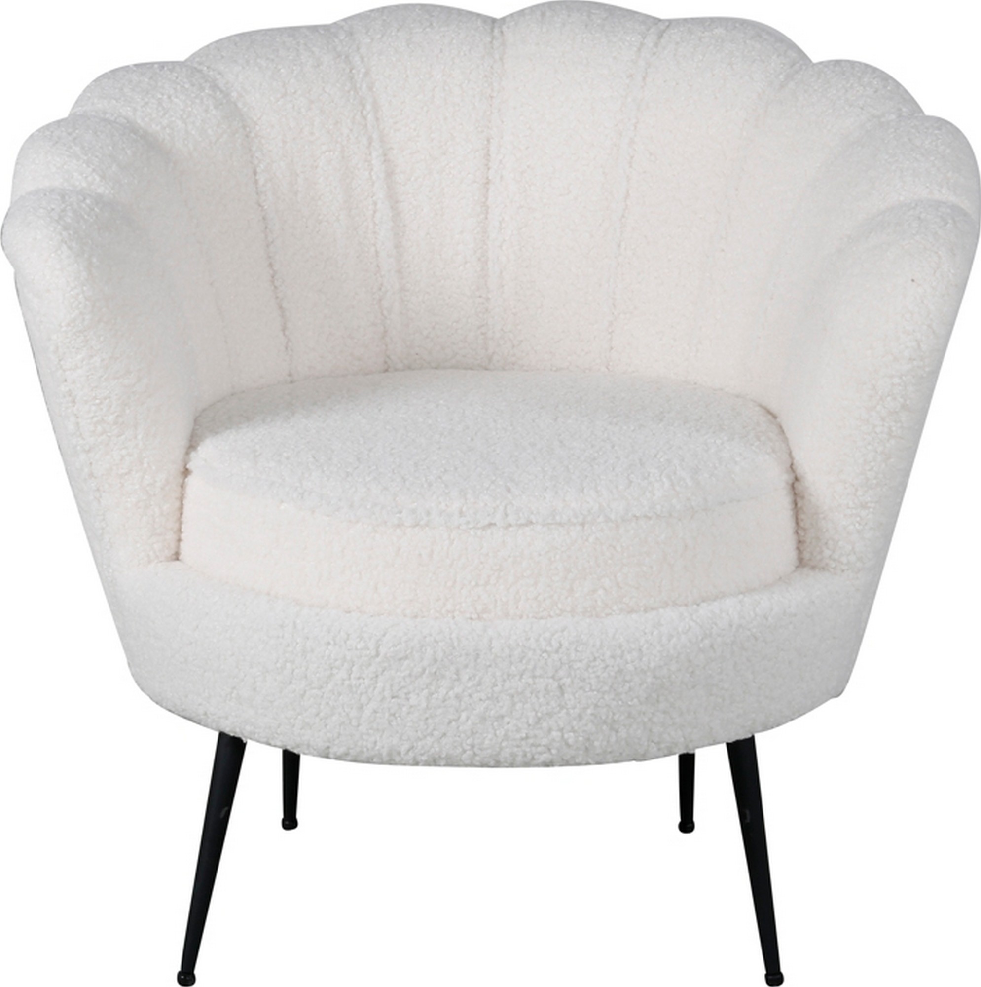 Ballini f�t�lj - Vit teddy