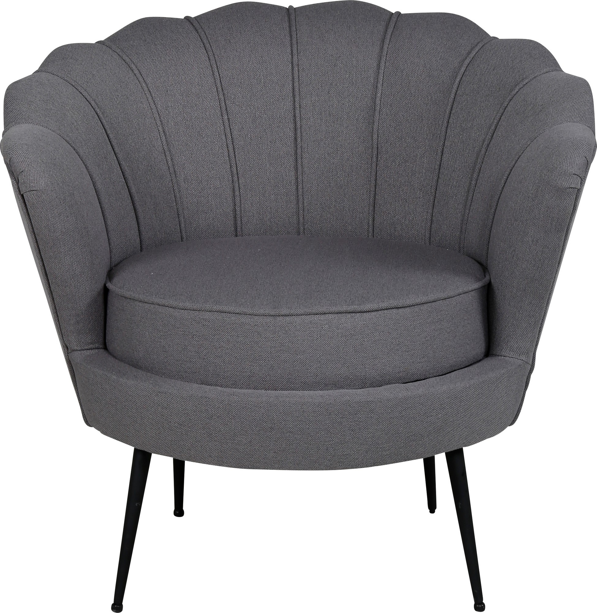 Ballini fåtölj - Grå tyg + Rengöring för möbler Ballini fåtölj - Grå tyg + Rengöring för möbler