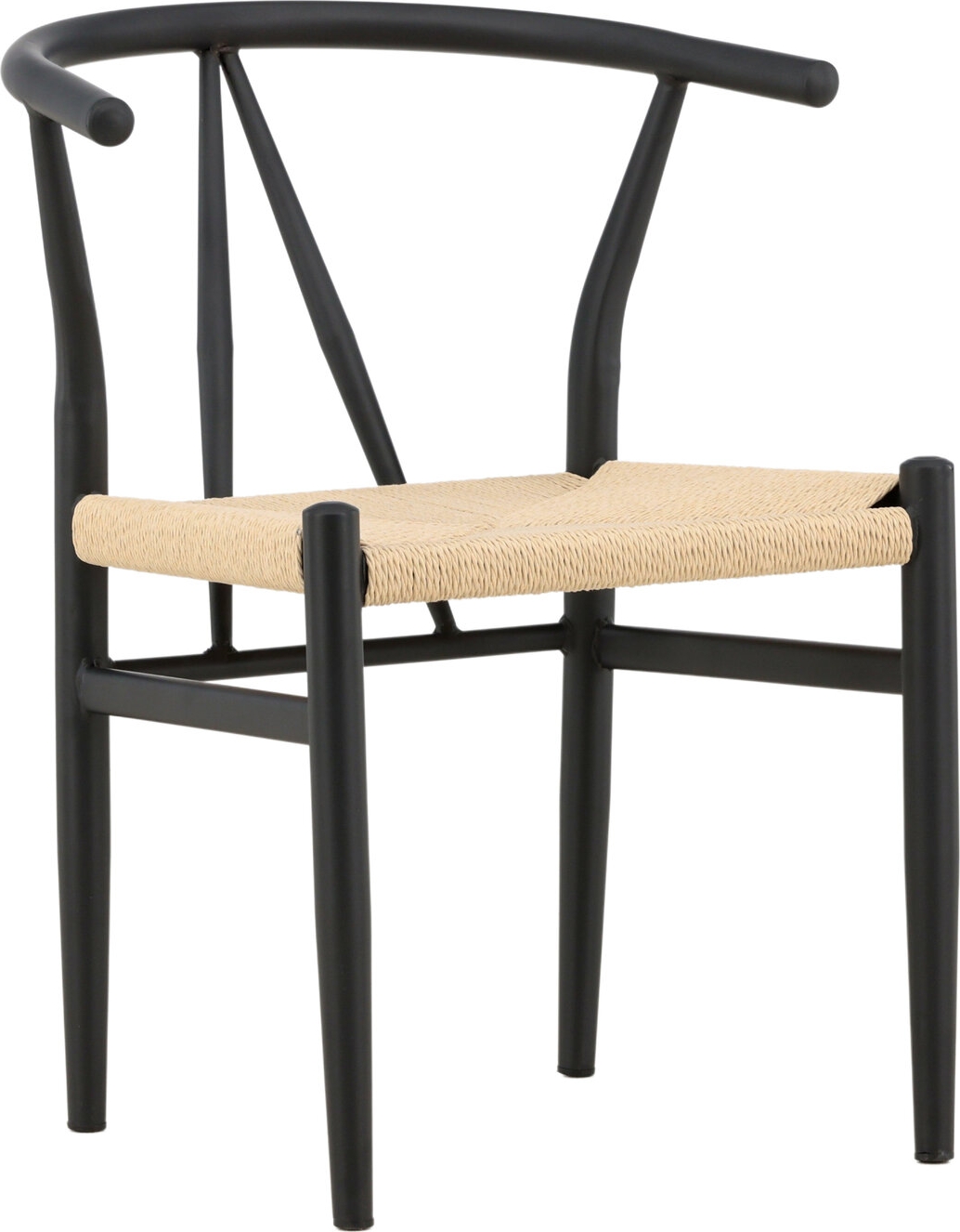 Alfons matstol - Beige/svart