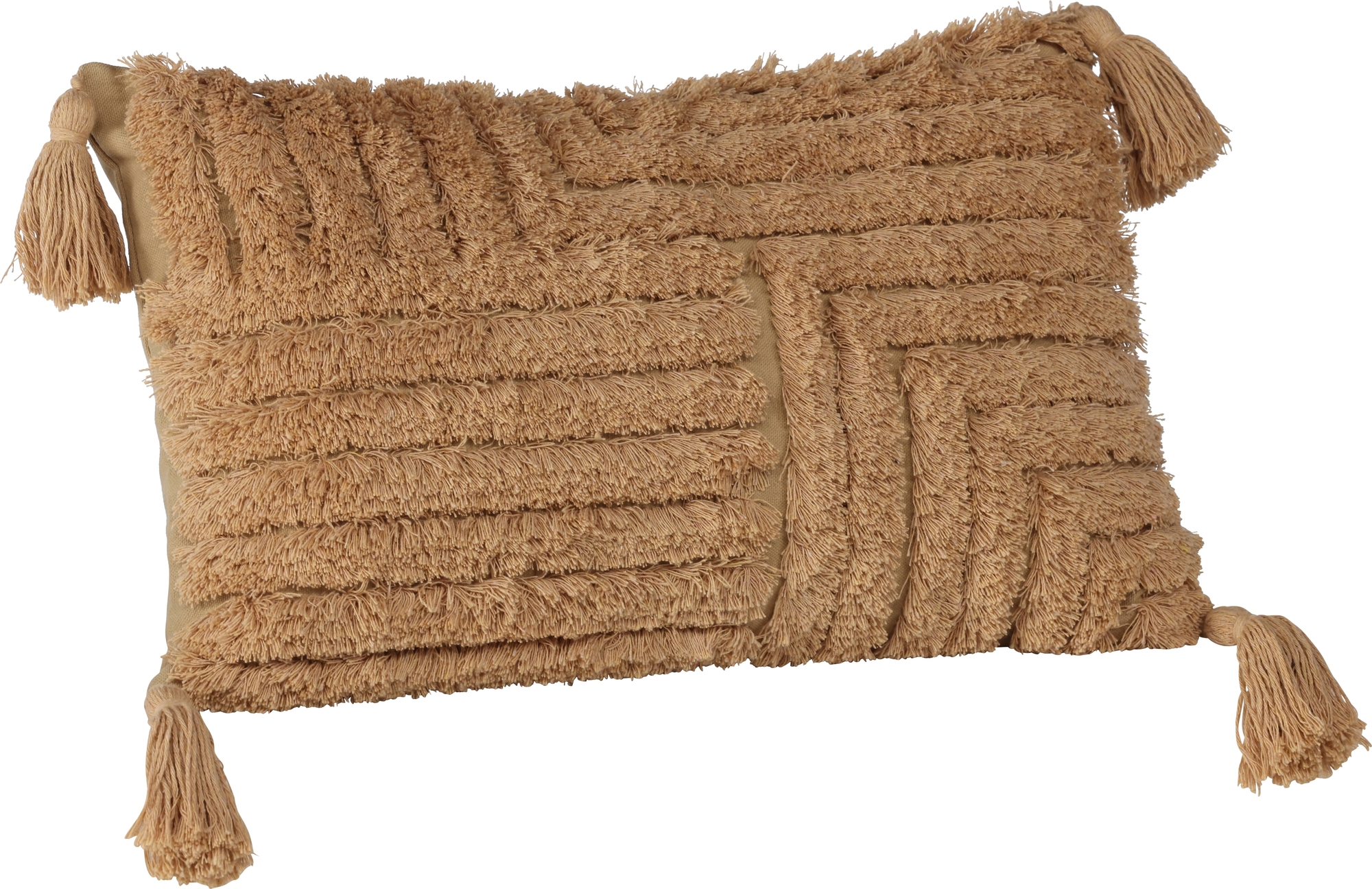 Idun kussenhoes 50 x 30 cm - Bruin
