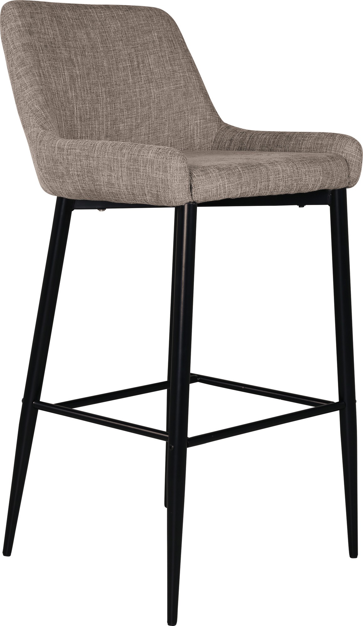 Barstol beige tyg sitthöjd 74 cm Barstol beige tyg sitthöjd 74 cm