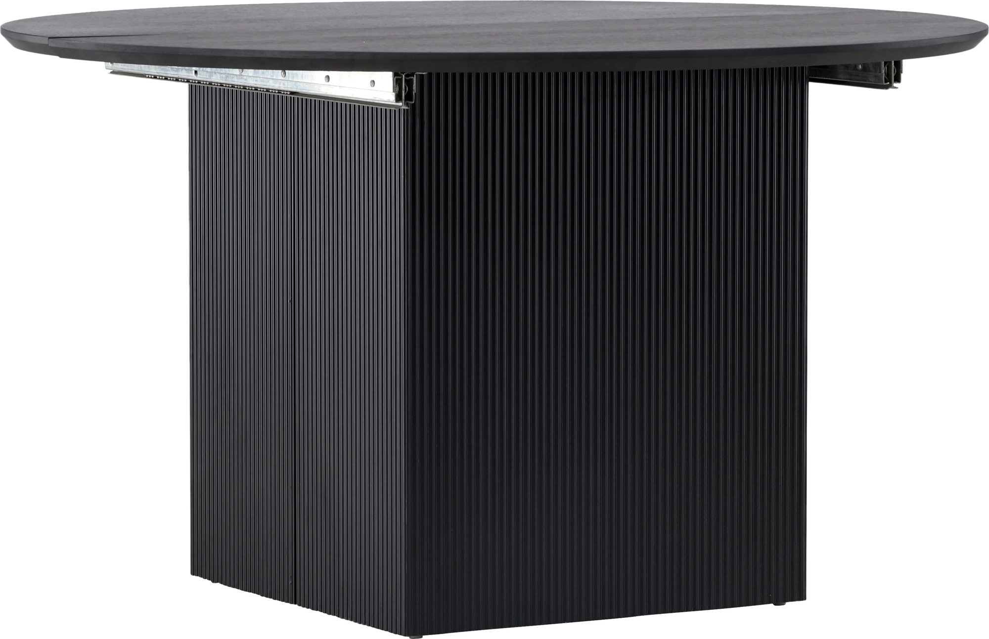 Matilda matbord 130-180 x 130 cm - Svart