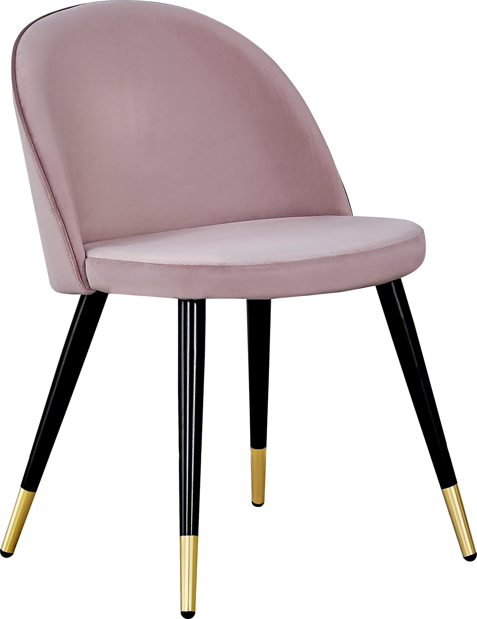 Alice matstol - Rosa/svart/mässing Alice matstol - Rosa/svart/mässing