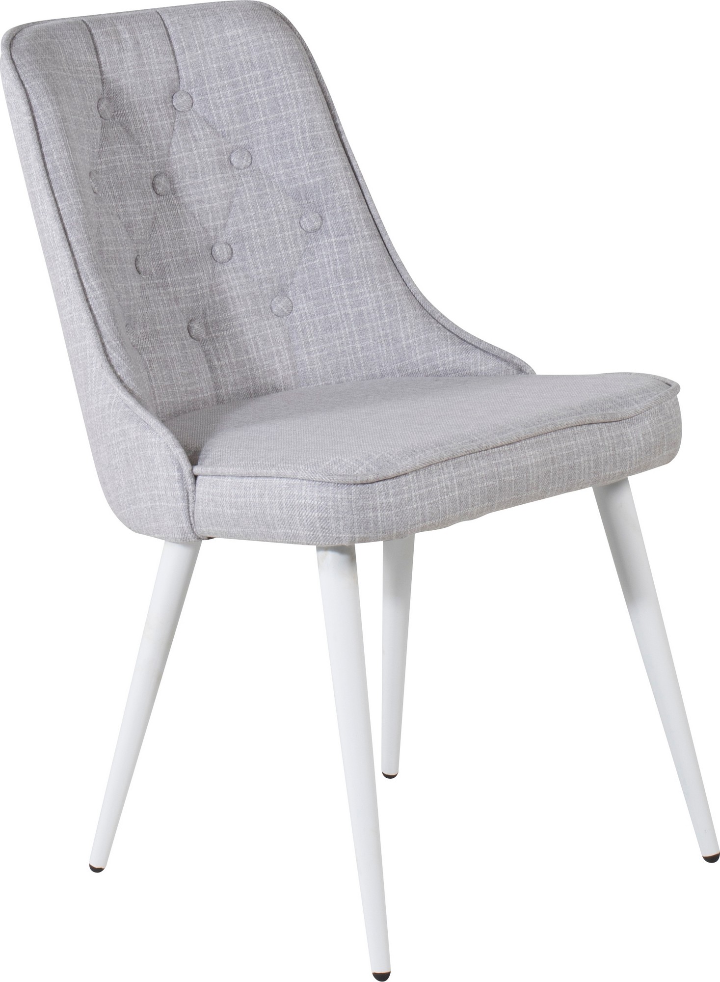 Alice Deluxe matstol - Ljusgrå/vit Alice Deluxe matstol - Ljusgrå/vit