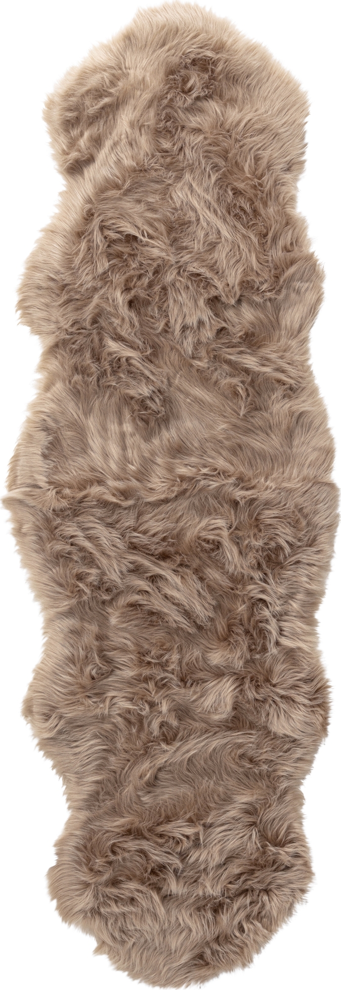 Katy fäll 180 x 55 cm - Brun fuskpäls Katy fäll 180 x 55 cm - Brun fuskpäls