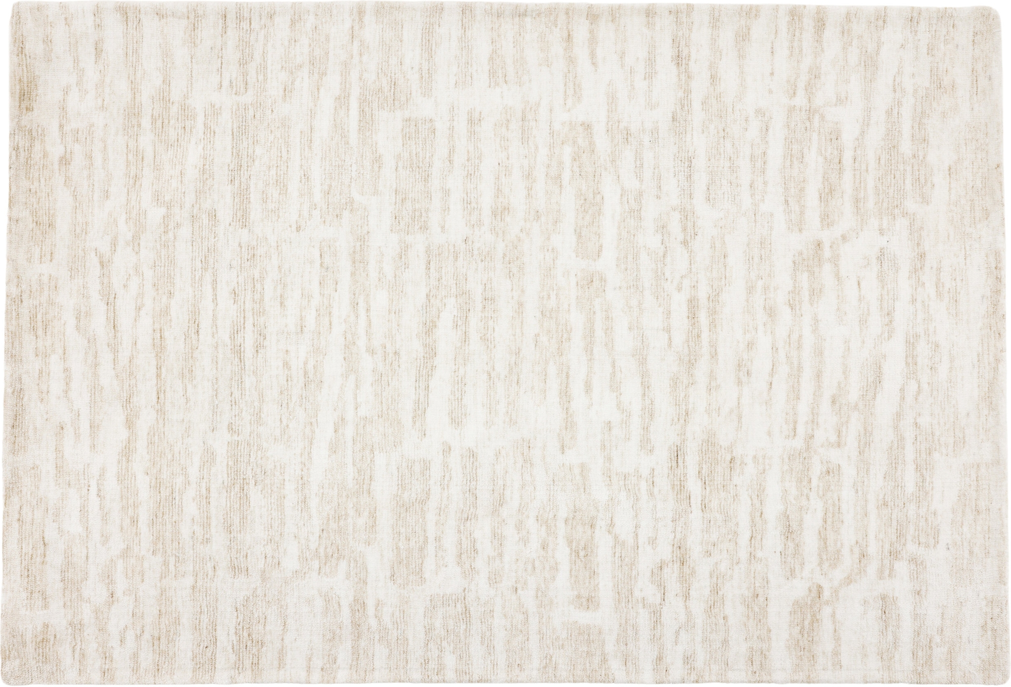 Milo's vloerkleed 290 x 200 cm - Beige/Wit