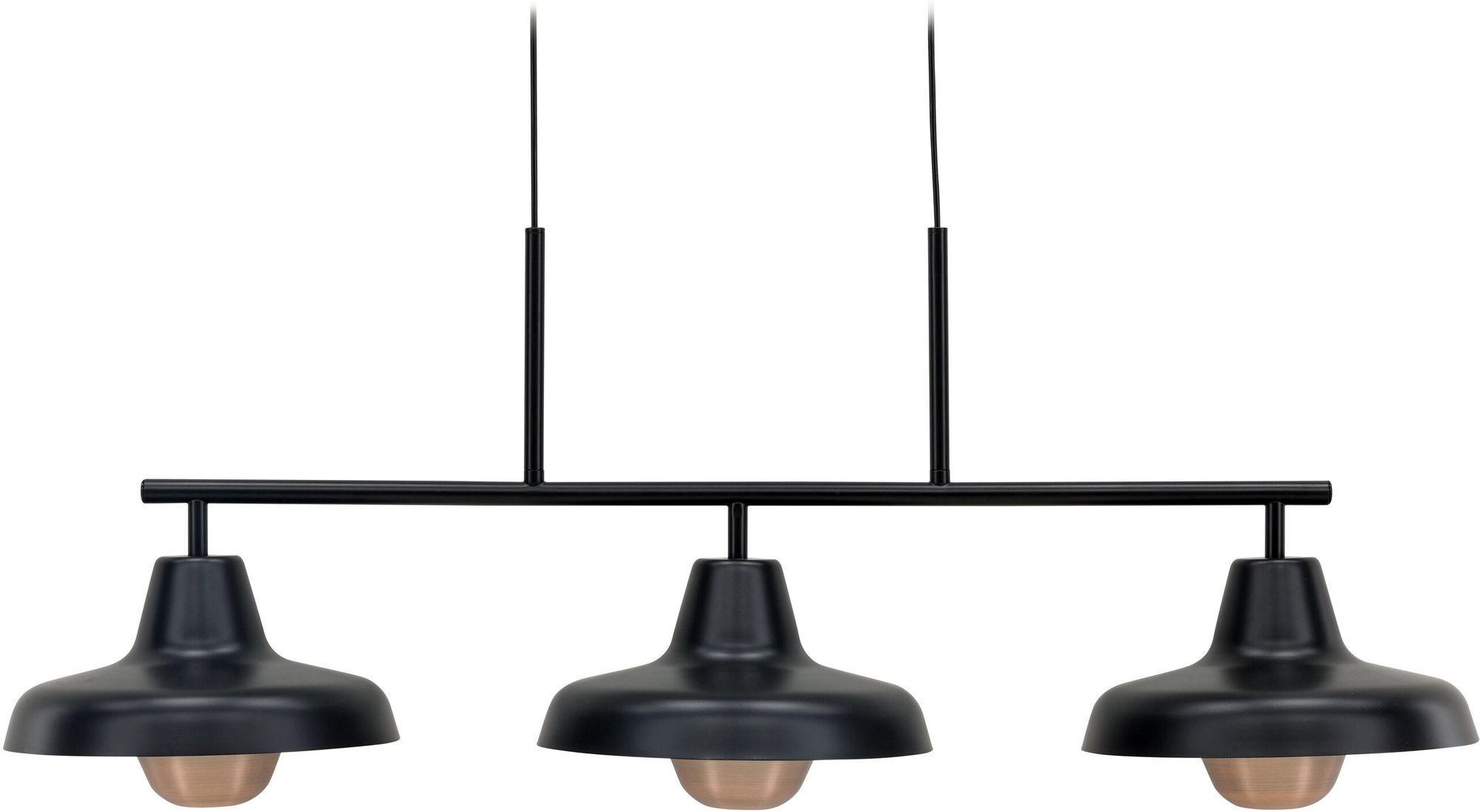 Stöten taklampa - Svart/Koppar Stöten taklampa - Svart/Koppar