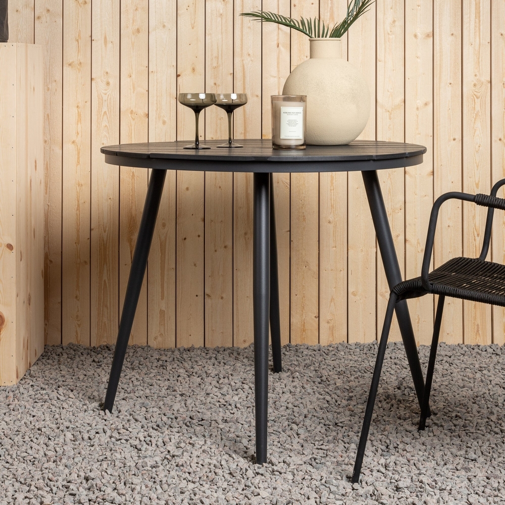 Break eettafel �90 cm - Zwart