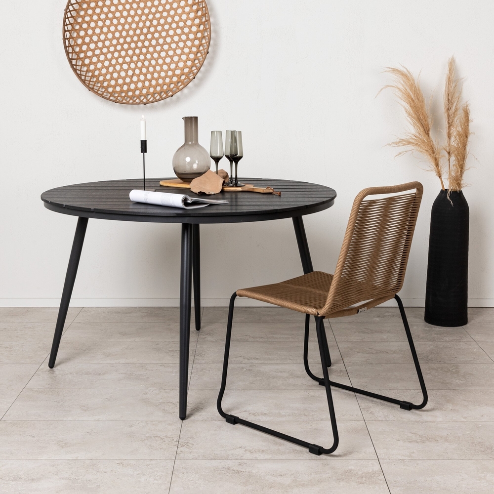 Break eettafel �120 cm - Zwart