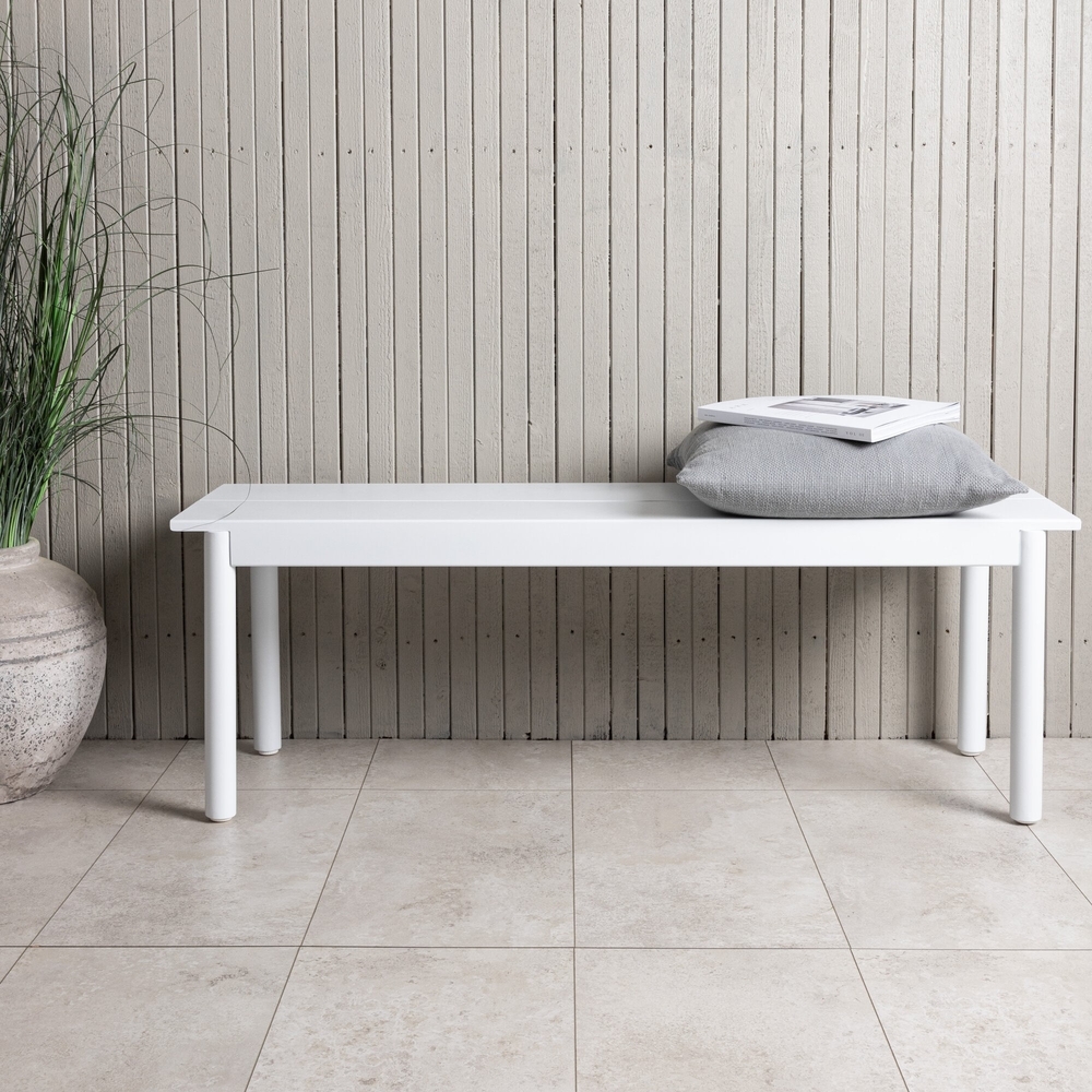 Modena sittb�nk - Vit