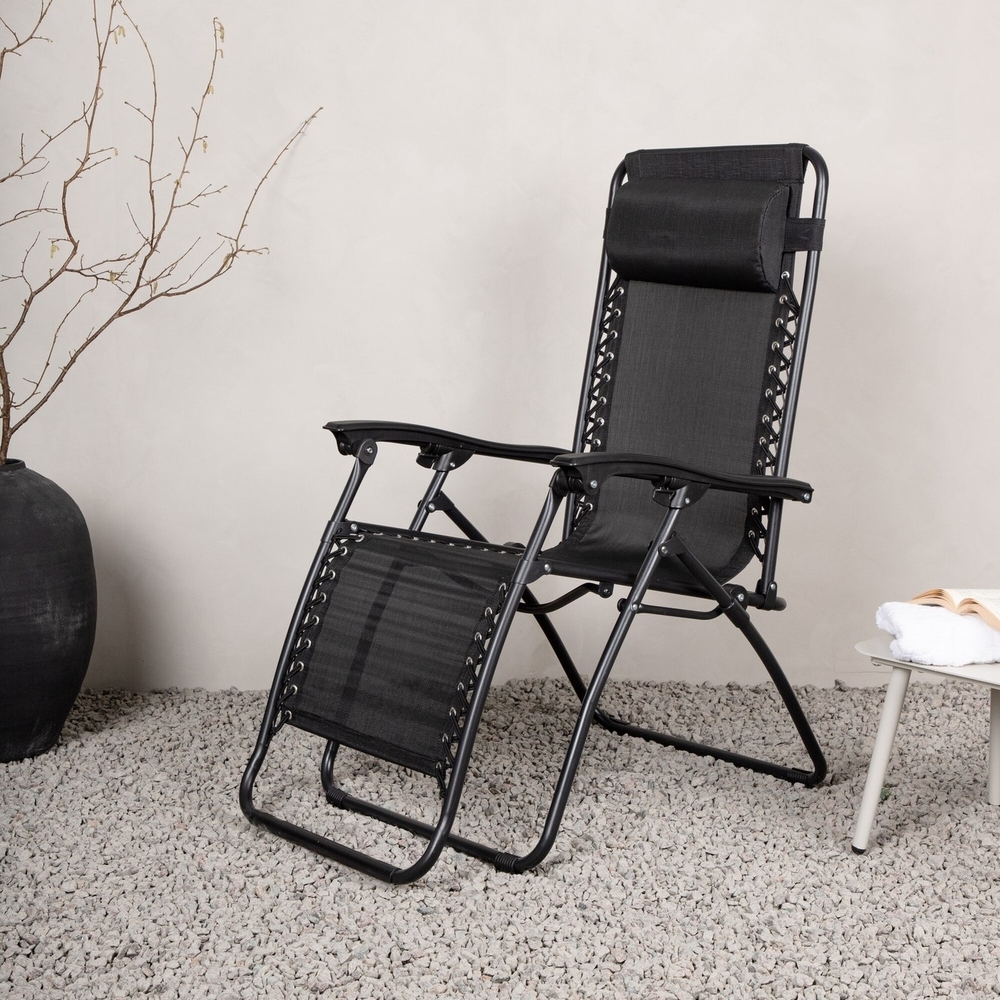 Solstol Melker - svart Solstol Melker - svart